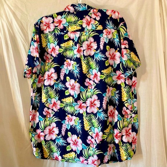 SSLR Men's Collection Aloha Shirt - Picture 4 of 4